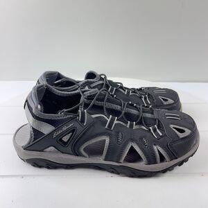 Eddie Bauer Mens Size 9M Rainier Outdoor Hiking Sandals Water Shoes Black